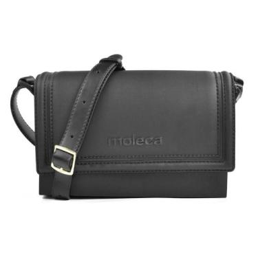 Imagem de Bolsa Moleca Tiracolo Pequena Feminina Preto -, Preto, UN