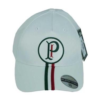 Imagem de Boné Palmeiras Branco Palestra Sep - Unissex Licenciado - Supercap
