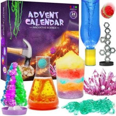 Imagem de Science Advent Calendar pozemu Science Experiment 2024 Kids