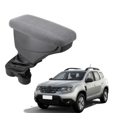 Imagem de Apoio De Braço Renault Duster Tecido Cinza Costura Cinza - GPI Automot