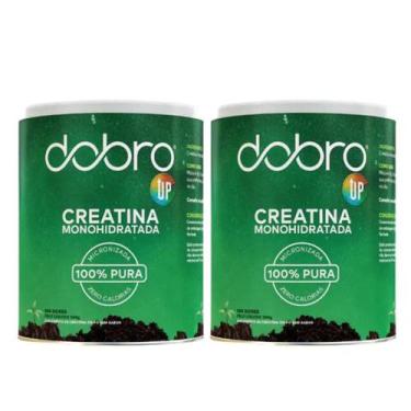 Imagem de 2x Creatina Monohidratada Up Dobro 300g , Sem Sabor