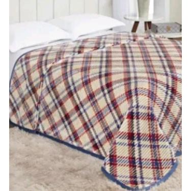 Imagem de Cobertor casal Queen 2,00 M X 2,20 BONNO ETRURIA - ETRURIA , ARGILE 