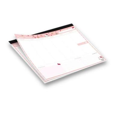 Imagem de Stitch Planner Mensal 24 Folhas Spiral