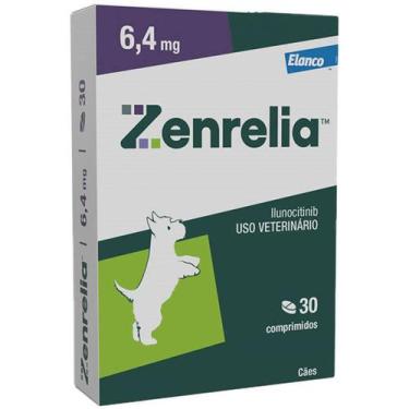 Imagem de Dermatológico Elanco Zenrelia 6,4mg para Cães Embalagem com 30 Comprim