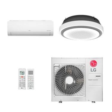 Imagem de Ar-Condicionado Multi Split Inverter LG 48.000 (1x Evap HW 18.000 + 1x