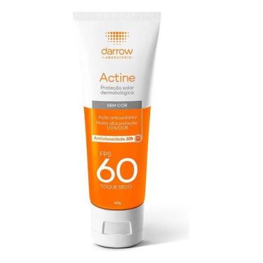 Imagem de Darrow Actine Protetor Solar FPS 60 40g, Protetor Facial Par - Congrat