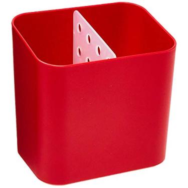 Imagem de Ou Escorredor de Talheres Vermelho Linha Trium
