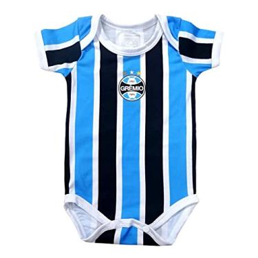 Imagem de Body Bebê Grêmio Campo Listrado Oficial