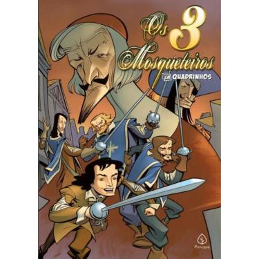 Imagem de Tres Mosqueteiros - Em Quadrinhos,Os