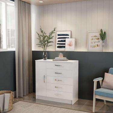 Imagem de cômoda com sapateira urano branca