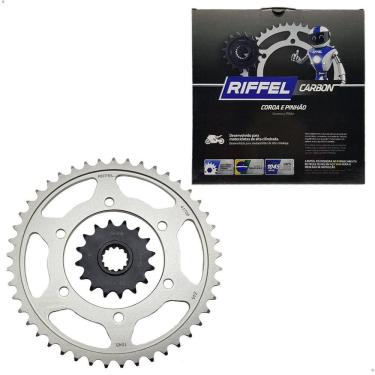 Imagem de Kit Coroa Pinhão Riffel Mt 09 Mt 07 Tracer Xsr 900 Tracer Gt