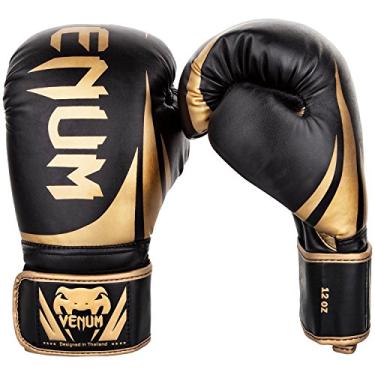 Imagem de Luvas de boxe Venum Challenger 2.0, Black/Gold, 8-Ounce