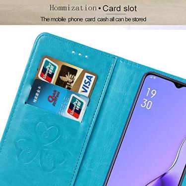 Imagem de TienJueShi Blu Premium Retro Stand Portafoglio TPU Silicone Case Per Xiaomi Redmi Note 13 4G 16.9 cm in Pelle Case Copertina Custodia Protettiva Cover
