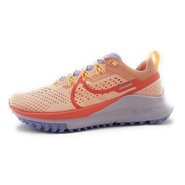 Imagem de Nike Tênis de corrida feminino React Pegasus Trail 4, Arctic Orange Magic Ember, 8 US