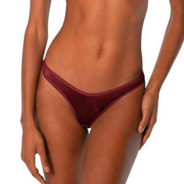 Imagem de Calcinha Fio Dental DeMillus 51813 Cintura Baixa, Bege rosado, G