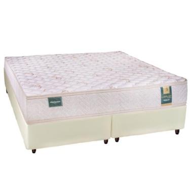 Imagem de Conjunto Box Queen Espuma D45 Minaspuma Celebrate II com Pillow 158x19