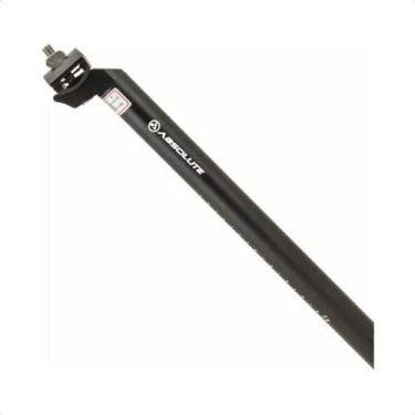 Imagem de Canote Selim Absolute 27.2 Aluminio Preto Bike Com Carrinho, XL-350A