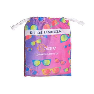 Imagem de Kit Limpeza Solare Para Óculos Flanela e Spray