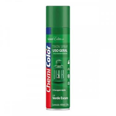 Imagem de Spray Chemicolor Verde Escuro 400Ml/250G. - BASTON