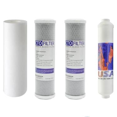 Imagem de Kit de filtro RO de substituição da Filtertech para sistema de filtragem de água por osmose reversa Proline Plus (RXZER23)