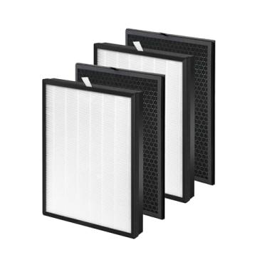 Imagem de FY1410/FY1413 compatível com filtro purificador de ar Philips 1000/1000i, filtro hepa FY1410, substitui AC1214 AC1215 AC1217 AC2729, filtro de substituição QCYZTL hepa verdadeiro para FY1413 (2+2)