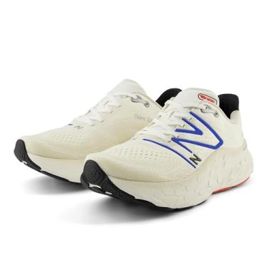 Imagem de New Balance Fresh Foam X More V4 Tênis de corrida masculino, Sal marinho/oásis azul/preto, 8