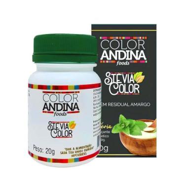 Imagem de Adoçante Color Andina Foods Stevia - 20g