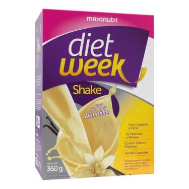 Imagem de Diet Week Shake Sabor Baunilha 360g Maxinutri