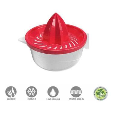Imagem de Jarra Com Espremedor Para Frutas De Plástico Portátil 500 Ml - Nitron