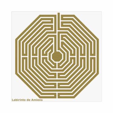 Imagem de Placa Radiônica Labirinto de Amiens - Energizar, proteger e limpar amb