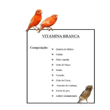 Imagem de Ração Nutritiva Mel  Vitamina Branca Aves 5kg Alimentação Balanceada Q