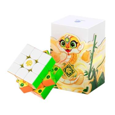 Imagem de Cubo Mágico Gan 356 Magnético Edição Limitada Golden Snake