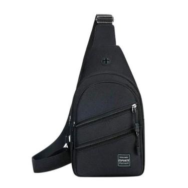 Imagem de Bolsa Pochete Transversal Sports Saída para Fone de Ouvido - Braswei