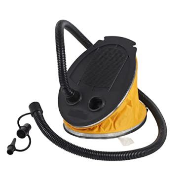 Imagem de Inflador de ar com bomba de pé QANYEGN, bomba de ar com fole de alto volume, bomba de ar portátil para barcos infláveis