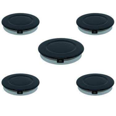Imagem de Kit Base Bacia Difusor Queimador + Espalhador Tampinha Fogão Cooktop F