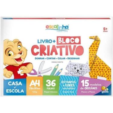 Imagem de Escolinha Livro+A4 Bloco Criativo (Origami)