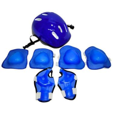 Imagem de Kit De Proteção Infantil DM Radical Resistente Para Esportes Patins Bi