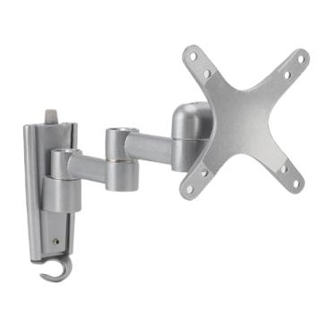 Imagem de Braço de TV Montado na Parede de 30in, Braço de Tela Grande Com Mola de Gás para Monitores de 13 a 30 Polegadas, Liga de Alumínio, Capacidade de Carga de 18 Kg, Gerenciamento de