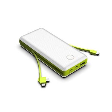 Imagem de Carregador Portátil 20000 mah Power Bank 3em1 Bateria PN-959 para Ipho