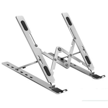 Imagem de Suporte Universal Escritório Dobrável Metal Ergonômico - Correia