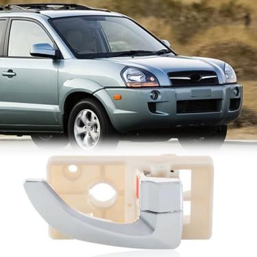 Imagem de TODO Maçaneta interna do lado do passageiro compatível com Hyundai Tucson 2005-2009 Maçaneta da porta do lado direito