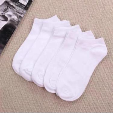 Imagem de Kit 12 Pares Meia Feminina Cano Curto 36 Ao 45 Ótimo Preço - D-SHOPP, 