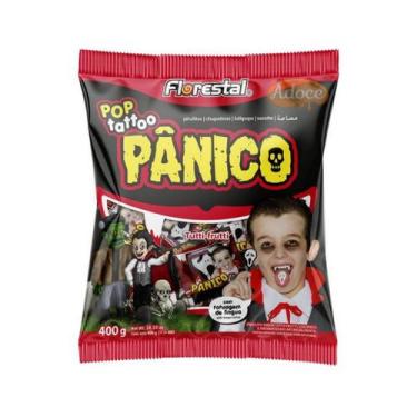 Imagem de Pirulito pop tattoo 400g/50un boavistense