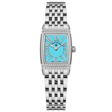 Imagem de Relógio feminino quartzo design fino elegante com strass em aço inoxidavel impermavel