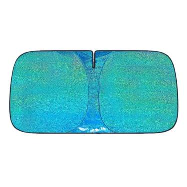 Imagem de Solar Para-Brisas Para Carro,Escudo Solar para Janelas de Veículos - Térmico Automóvel Compacto Para Viagens