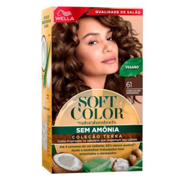 Imagem de Tintura Soft Color Sem Amônia Coleção Terra Louro Escuro Amadeirado 61