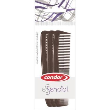 Imagem de Pente Condor Havana A5 8507 3 Unidades