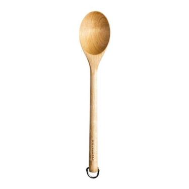 Imagem de Colher para Servir em Madeira de Betula Ecologica KitchenAid