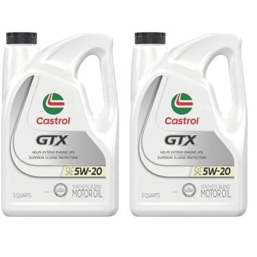 Imagem de Óleo de motor Castrol GTX Ultraclean 5W-20 sintético 5L x 2