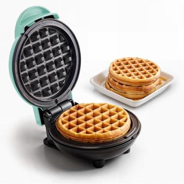 Imagem de Máquina de waffles Elite Gourmet EWM015M elétrica de 4,5 polegadas Min